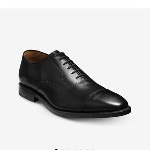 Allen Edmonds Black Leather Oxford Shoes
